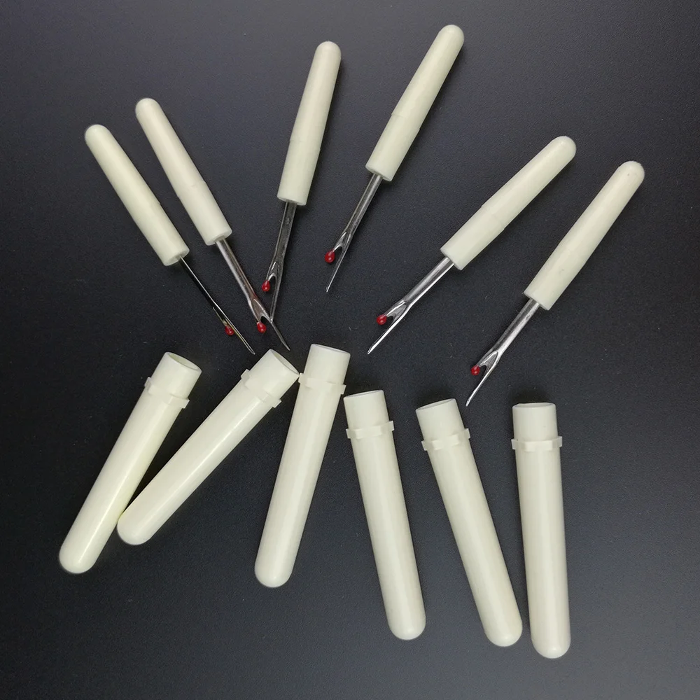 100Pcs/Set Craft Thread Cutter Seam Ripper Stitch Ripper Plastic Handle Sewing Tool 1PCs 8x1cm High Quality Crafts Accessories
100Pcs/Set Craft Thread Cutter Seam Ripper Stitch Ripper Plastic Handle Sewing Tool 1PCs 8x1cm High Quality Crafts Accessories