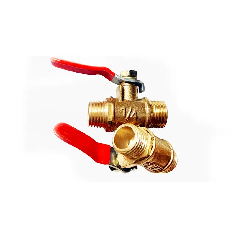 1/4'' 3/8'' 1/2'' Male Thread Ball Valve Brass Connector Joint Copper Pipe Fitting Coupler Adapter
1/4'' 3/8'' 1/2'' Male Thread Ball Valve Brass Connector Joint Copper Pipe Fitting Coupler Adapter