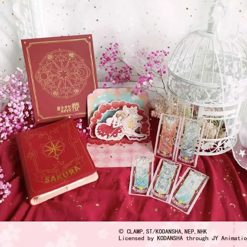Прозрачная открытка аниме Captor Sakura LI SYAORAN блокнот Закладка Подарочная коробка