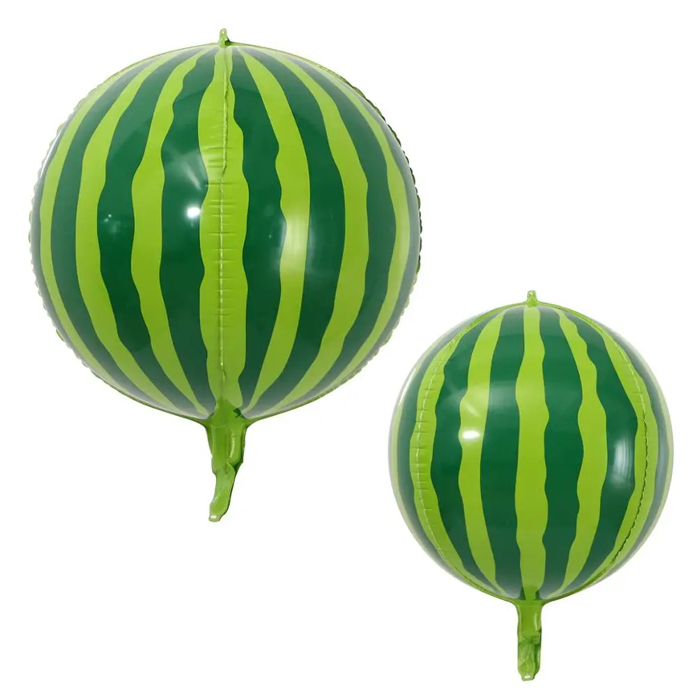 1pcs 22" 4D Watermelon Foil Balloon Large Round Sphere Aluminum Balloon for Photo Prop Party Suply Garland Kid Toy Summer party
1pcs 22" 4D Watermelon Foil Balloon Large Round Sphere Aluminum Balloon for Photo Prop Party Suply Garland Kid Toy Summer party