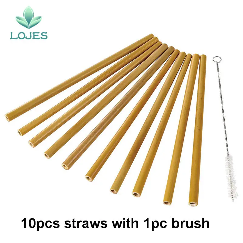 10Pcs/Set Bamboo Reusable Straw 20cm Organic Bamboo Drinking Straws Natural Wood Straws For Party Birthday Wedding Bar Tool
10Pcs/Set Bamboo Reusable Straw 20cm Organic Bamboo Drinking Straws Natural Wood Straws For Party Birthday Wedding Bar Tool