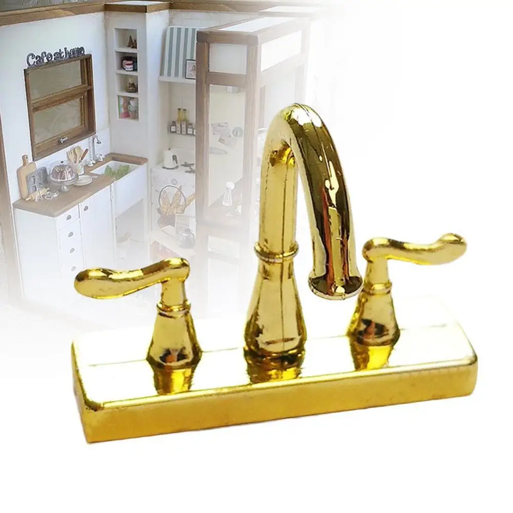 6PCS Hardware Golden Faucet Tap For 1/12 Dollhouse Furniture Kitchen Bathroom Accessory NEW OA00624
6PCS Hardware Golden Faucet Tap For 1/12 Dollhouse Furniture Kitchen Bathroom Accessory NEW OA00624