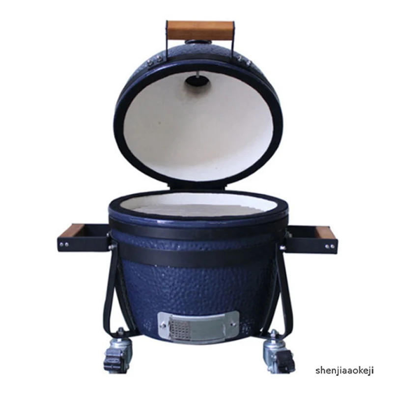 14-Inch Outdoor Ceramic Mini barbecue Grill High Temperature Resist Desktop BBQ Charcoal Grill for Party /Home /Garden /camping
14-Inch Outdoor Ceramic Mini barbecue Grill High Temperature Resist Desktop BBQ Charcoal Grill for Party /Home /Garden /camping