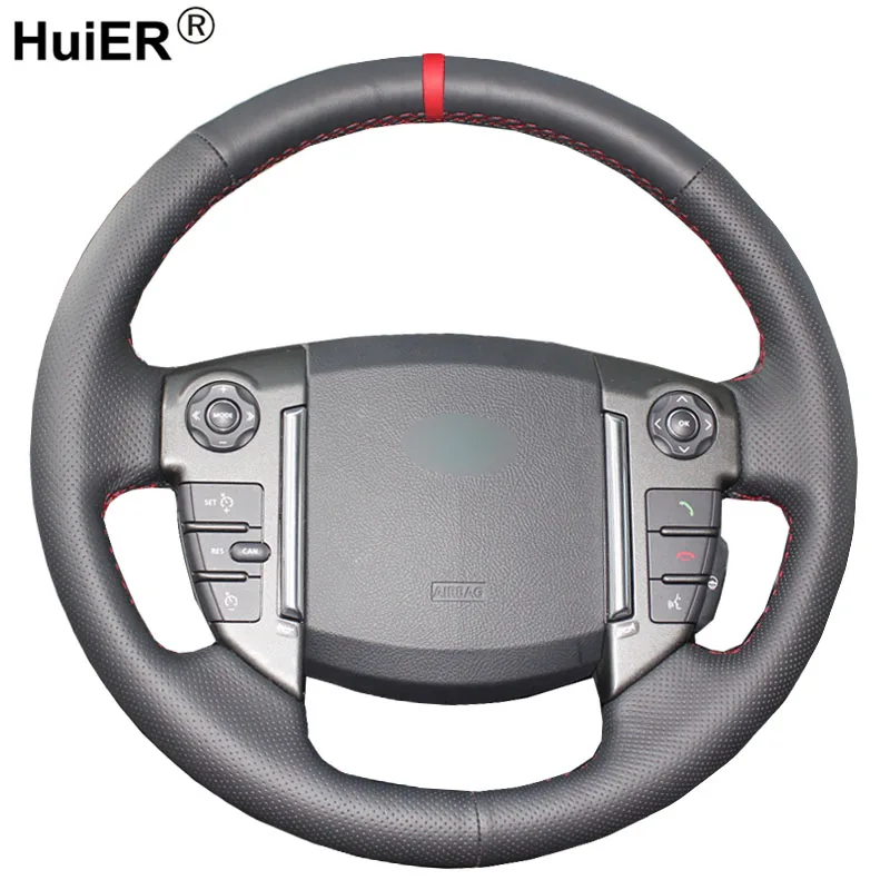 HuiER Hand Sew Car Steering Wheel Cover Breathable Car Styling Red Marker For Land Rover Freelander 2 2013 2014 2015 Car Styling
HuiER Hand Sew Car Steering Wheel Cover Breathable Car Styling Red Marker For Land Rover Freelander 2 2013 2014 2015 Car Styling