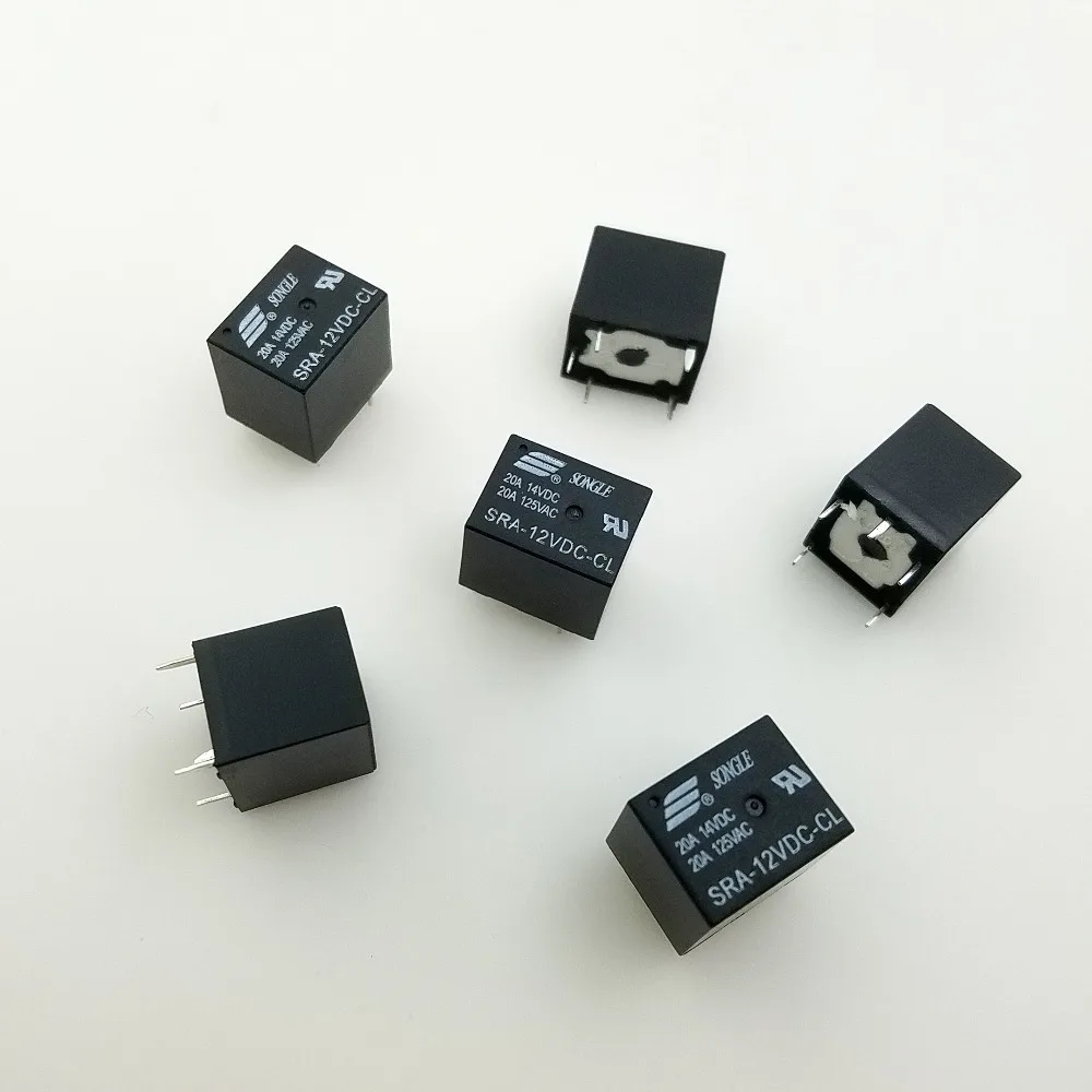100% New Original Power Relay 100pcs/lot SRA-12VDC-CL Relay 12V 20A 5pin One Open One Close Automotive relay Free Shipping
100% New Original Power Relay 100pcs/lot SRA-12VDC-CL Relay 12V 20A 5pin One Open One Close Automotive relay Free Shipping