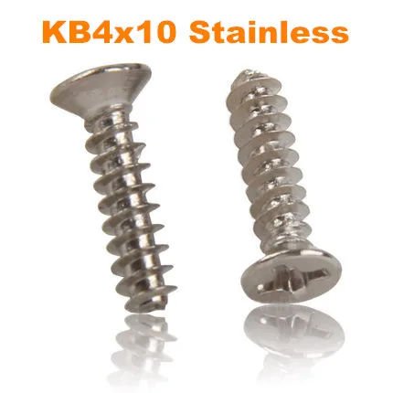 500pcs/lot M4*10 KB Stainless steel countersunk head philips self tapping screw for plastic
500pcs/lot M4*10 KB Stainless steel countersunk head philips self tapping screw for plastic