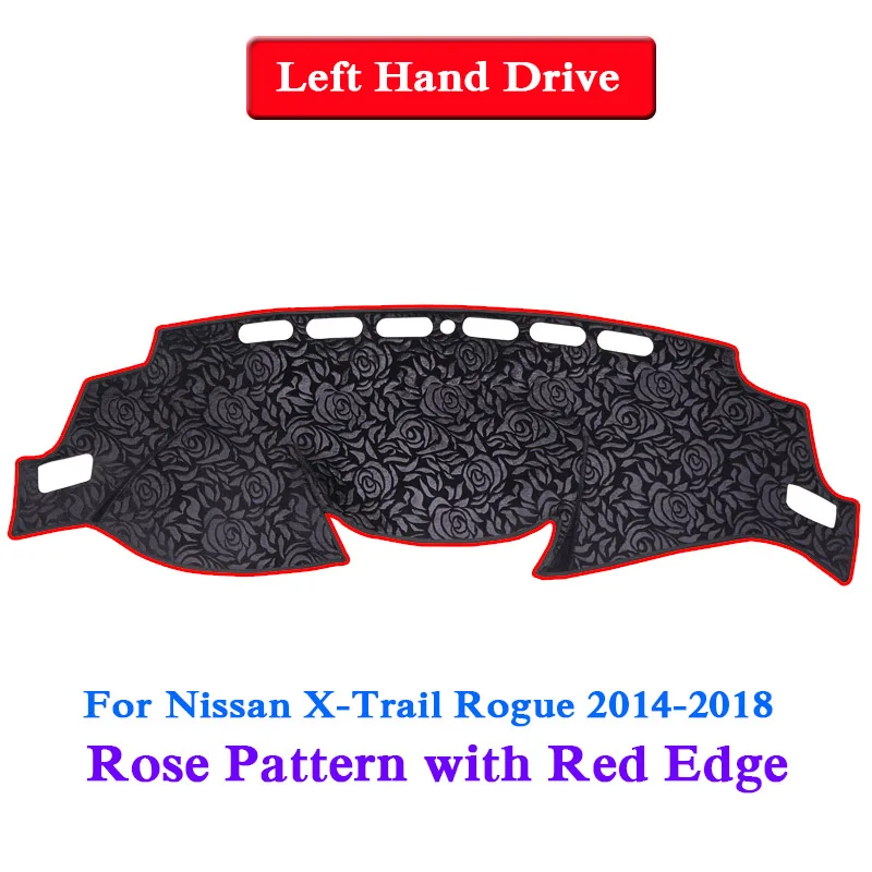 Car Styling For Nissan X-Trail Rogue 2008-2018 RHD&LHD Rose Pattern Dashboard Mat Protective Interior Anti-Pad Shade Cushion
Car Styling For Nissan X-Trail Rogue 2008-2018 RHD&LHD Rose Pattern Dashboard Mat Protective Interior Anti-Pad Shade Cushion