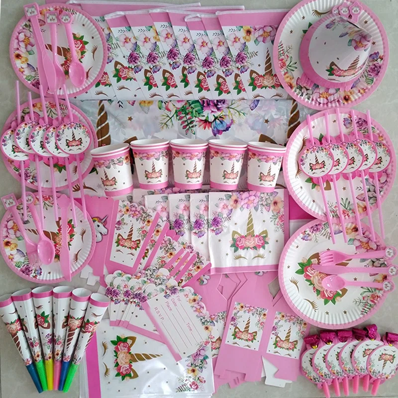 Unicorn Party Kits Rainbow Unicorn Balloons Plate Cup Napkins For Kids Birthday Party Decorations Baby Shower Garlands Supplies
Unicorn Party Kits Rainbow Unicorn Balloons Plate Cup Napkins For Kids Birthday Party Decorations Baby Shower Garlands Supplies