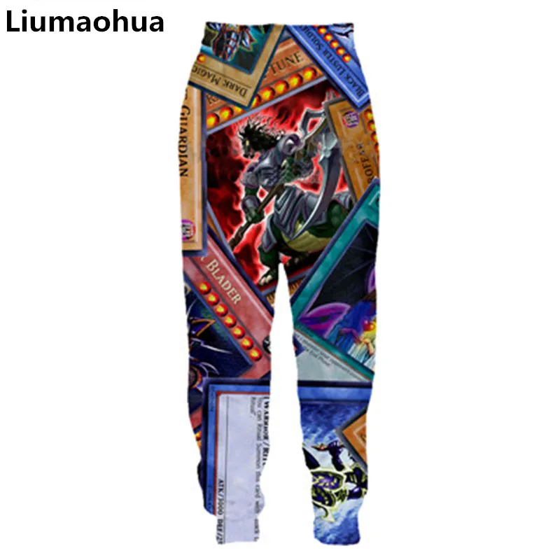 Liu Maohua Newest anime monster style card Harajuku men's women's casual pants 3D printing large size trousers S-5XL
Liu Maohua Newest anime monster style card Harajuku men's women's casual pants 3D printing large size trousers S-5XL