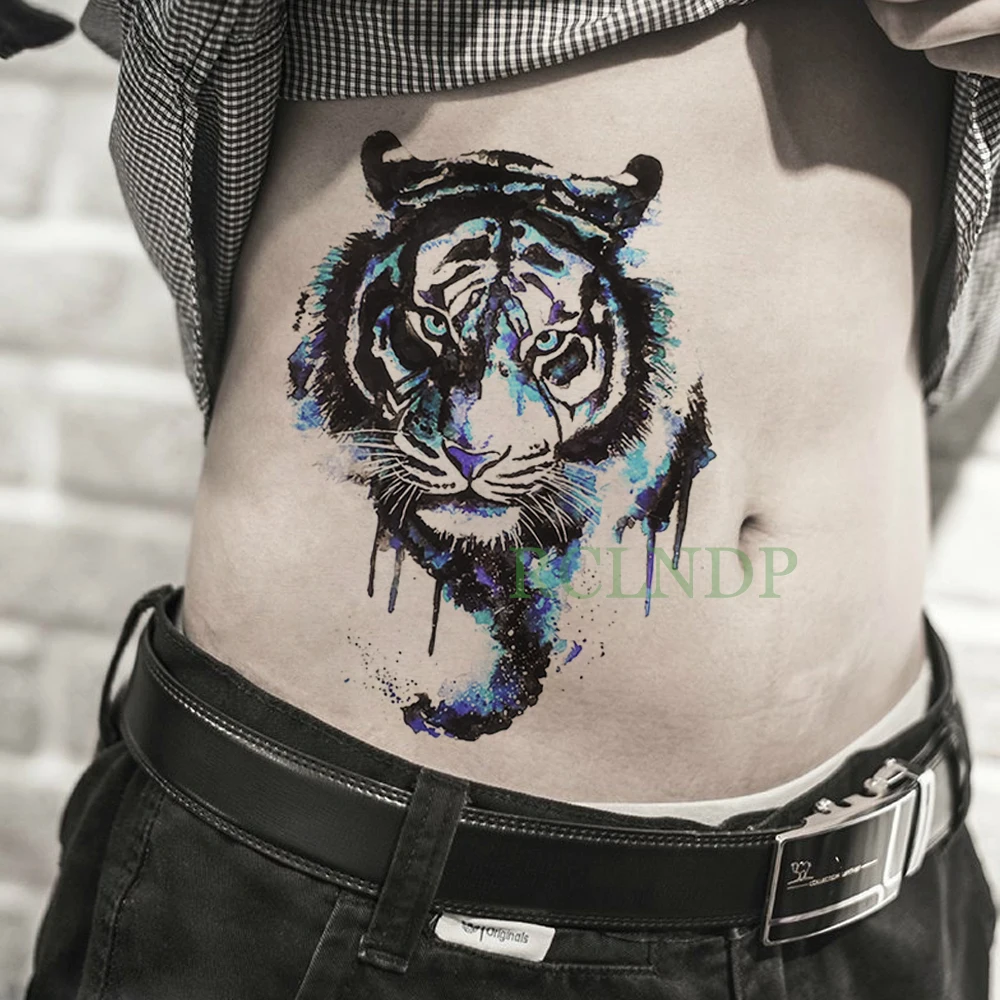Waterproof Temporary Tattoo Sticker Tiger Large size Fake Tatto Flash Tatoo Leg Arm Body Art tattoos for Women Men girl
Waterproof Temporary Tattoo Sticker Tiger Large size Fake Tatto Flash Tatoo Leg Arm Body Art tattoos for Women Men girl