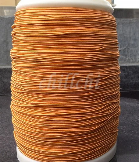 0.04x660 shares orange strands of silk covered wire natural silk envelope Litz wire
0.04x660 shares orange strands of silk covered wire natural silk envelope Litz wire