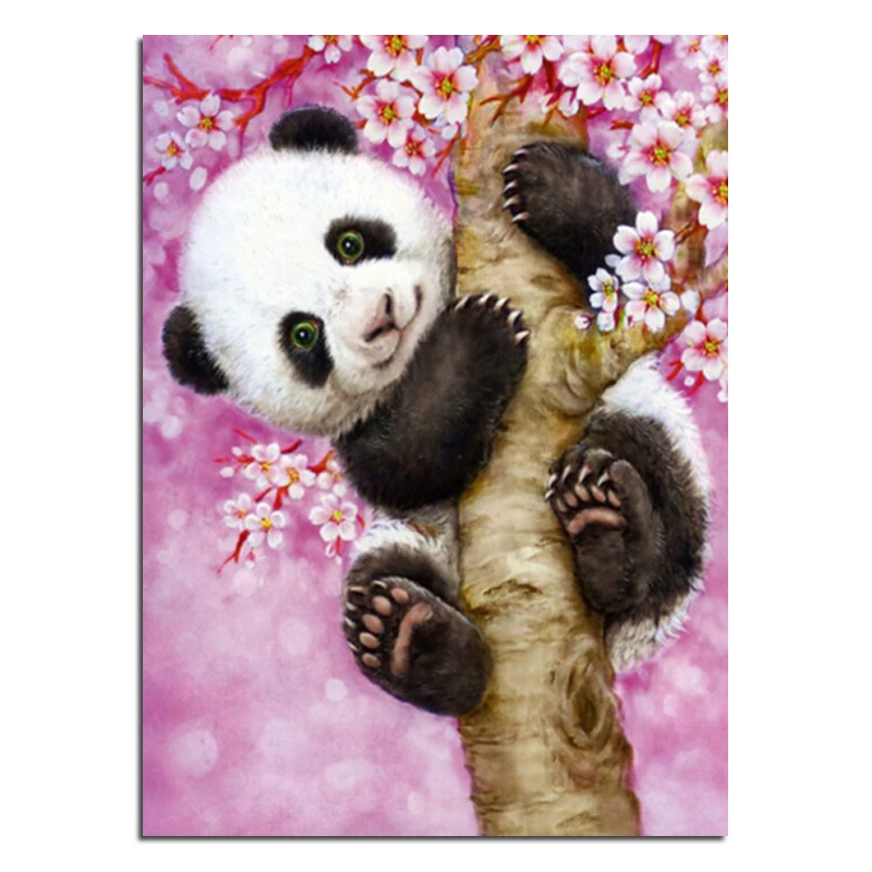 Diamond embroidery panda to climb trees 40x55 Diy diamond square drill rhinestone pasted Crafts Needlework home decoration cx
Diamond embroidery panda to climb trees 40x55 Diy diamond square drill rhinestone pasted Crafts Needlework home decoration cx