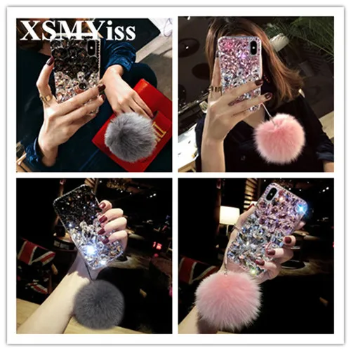 Luxury Bling Crystal Rhinestone Diamond With Hairball Soft Phone Case For iPhone 13 12 11 Pro Max X XR XS MAX 6S 7 8 PLUS Coque
Luxury Bling Crystal Rhinestone Diamond With Hairball Soft Phone Case For iPhone 13 12 11 Pro Max X XR XS MAX 6S 7 8 PLUS Coque