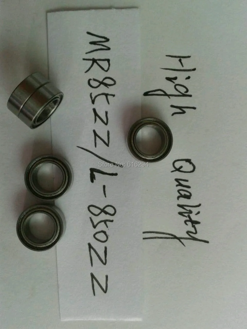 1000Pcs Deep groove ball bearing MR85ZZ motor bearings 5 * 8 * 2.5mm precision high-speed ball bearings MR85ZZ
1000Pcs Deep groove ball bearing MR85ZZ motor bearings 5 * 8 * 2.5mm precision high-speed ball bearings MR85ZZ