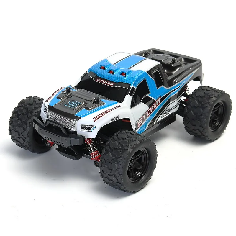 HS 18301/18302 1/18 2.4G 4WD High Speed Big Foot RC Racing Car OFF-Road Vehicle Toys Blue Red
HS 18301/18302 1/18 2.4G 4WD High Speed Big Foot RC Racing Car OFF-Road Vehicle Toys Blue Red