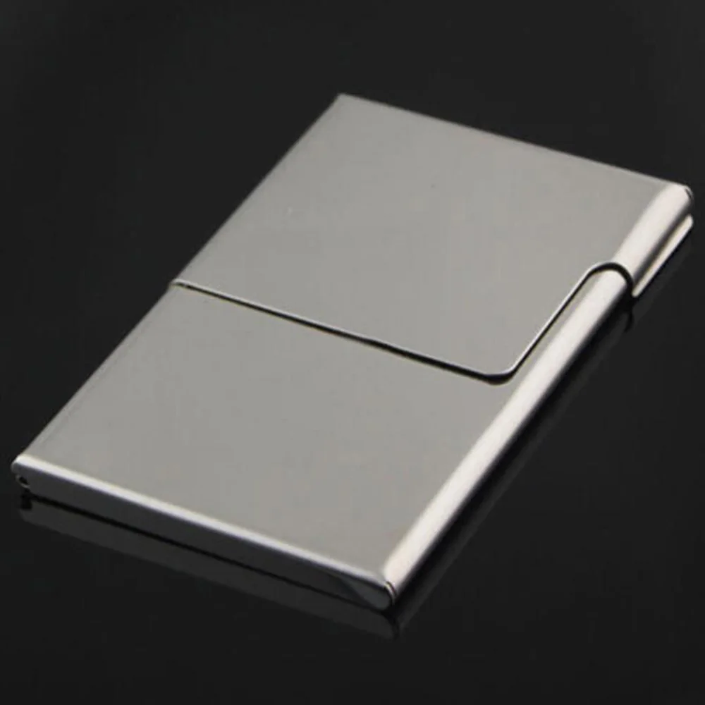 Business Card Holder Stainless Steel Card Wallet ID Credit Card Holder Women Men Waterproof Card Protector Metal Name Cardholder
Business Card Holder Stainless Steel Card Wallet ID Credit Card Holder Women Men Waterproof Card Protector Metal Name Cardholder
