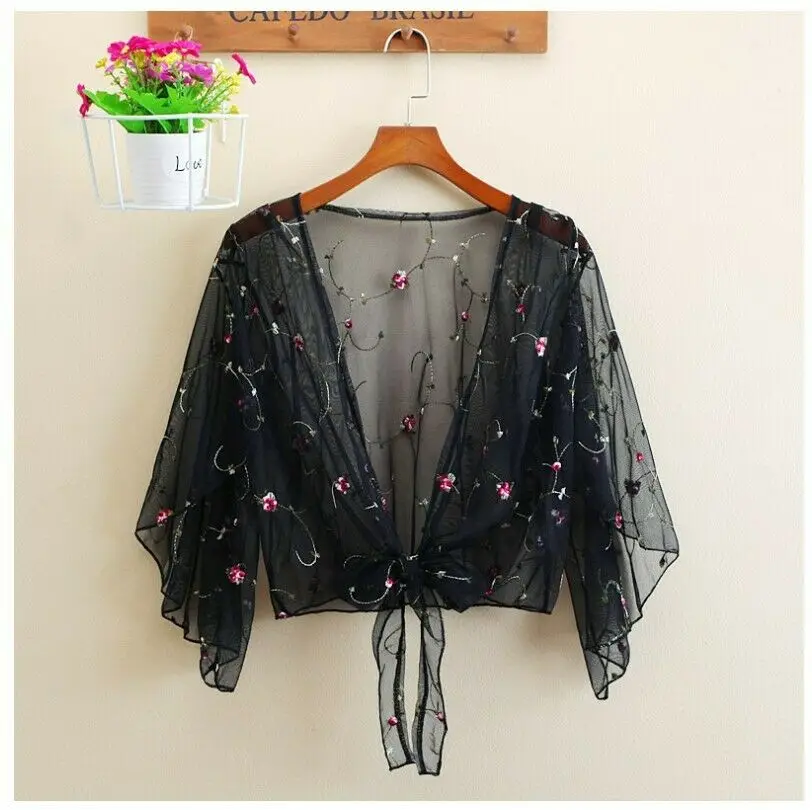 Women Long Sleeve Beach Cover Up Bathing Suit Swimsuit Floral Tops Cardigan Thin Coat Casual Party Outwear Blouse Cover Up
Women Long Sleeve Beach Cover Up Bathing Suit Swimsuit Floral Tops Cardigan Thin Coat Casual Party Outwear Blouse Cover Up