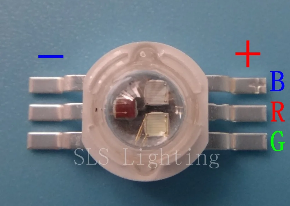 Светодиодные лампы высокой мощности 60 шт./лот светодиодный чип RGB 3 в 1 RGBW 4 RGBA