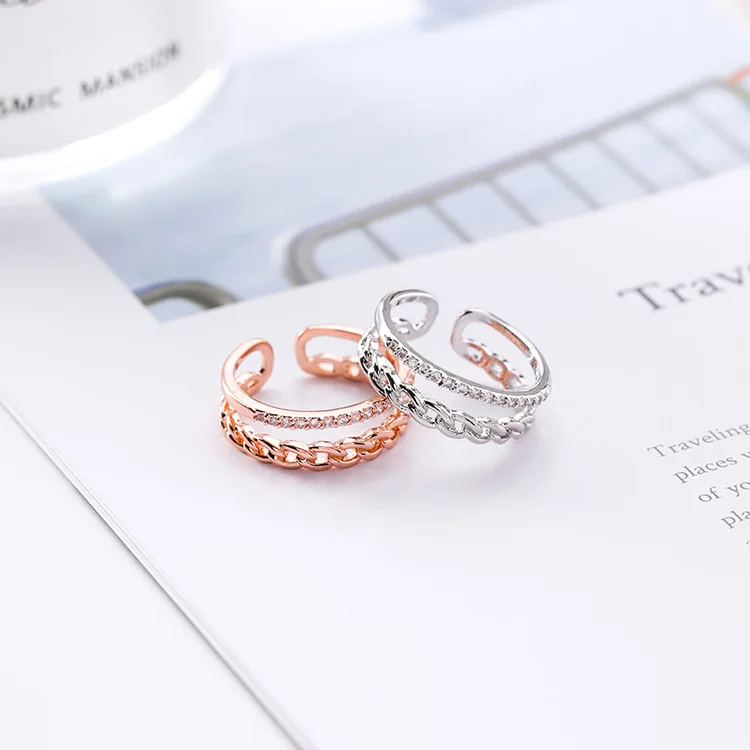 MENGJIQIAO 2018 New Arrival Micro Pave Zircon Double Layer Rings For Women Elegant Adjustable Finger Ring Anniversary Gift
MENGJIQIAO 2018 New Arrival Micro Pave Zircon Double Layer Rings For Women Elegant Adjustable Finger Ring Anniversary Gift
