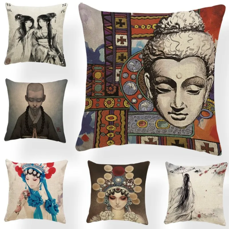 Buddha Beads Cushions Winter Pillow Cushions Plum Blossom Chinese Style Beauty Chair Decor Home Throw Pillow Case 43x43cm Linen
Buddha Beads Cushions Winter Pillow Cushions Plum Blossom Chinese Style Beauty Chair Decor Home Throw Pillow Case 43x43cm Linen