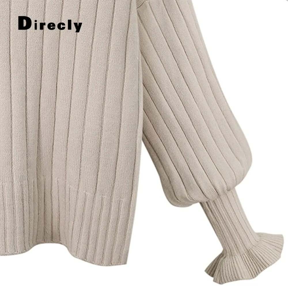 Direcly basic solid color casual pullover 2018 new fashion women's high collar cashmere sweater retro fashion pullover ladies
Direcly basic solid color casual pullover 2018 new fashion women's high collar cashmere sweater retro fashion pullover ladies