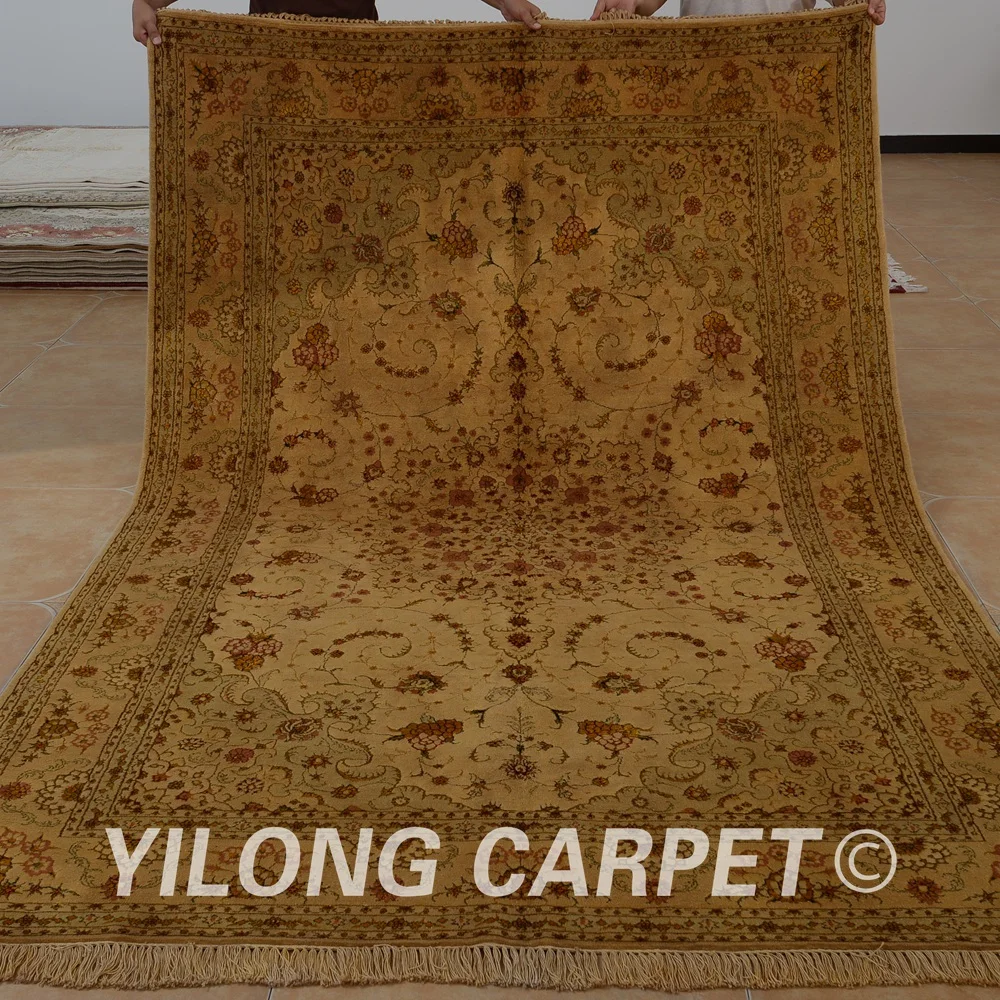 Восточный шелковый ковер Yilong, 6 'x 9', для сада, изысканный всесезонный коврик ручной работы (1450)
Восточный шелковый ковер Yilong, 6 'x 9', для сада, изысканный всесезонный коврик ручной работы (1450)