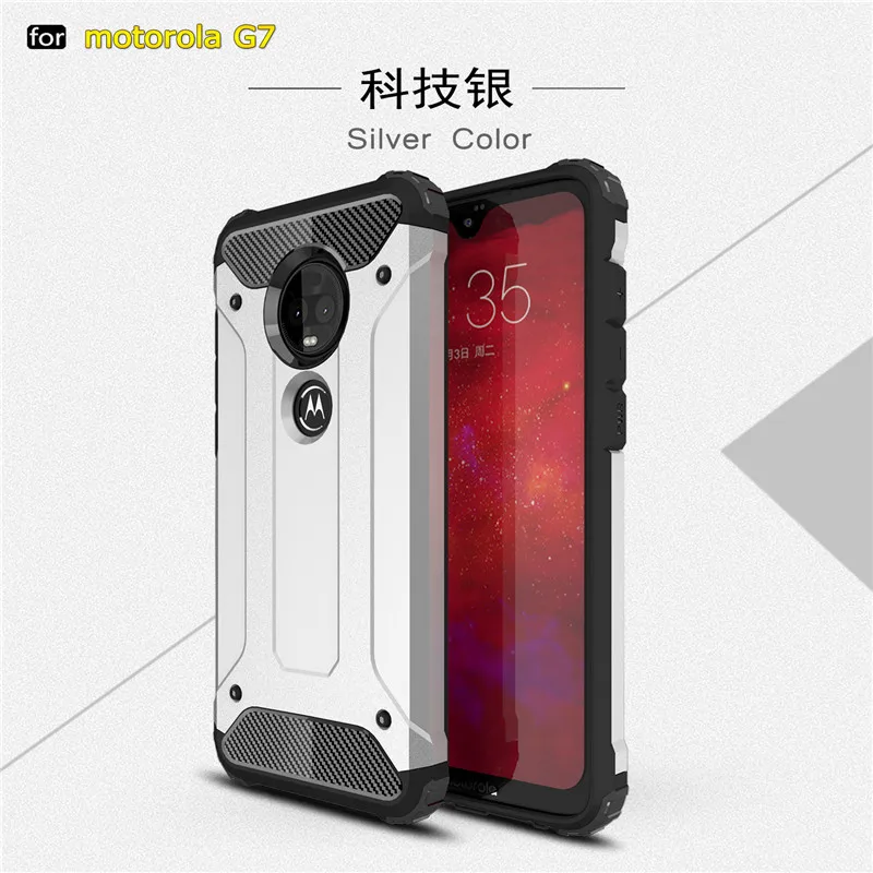 Case For Moto G7 Cover WolfRule Anti-knock Soft Silicone + Hard Plastic Back Case For Motorola Moto G7 Fundas For Moto G7 6.4"
Case For Moto G7 Cover WolfRule Anti-knock Soft Silicone + Hard Plastic Back Case For Motorola Moto G7 Fundas For Moto G7 6.4"