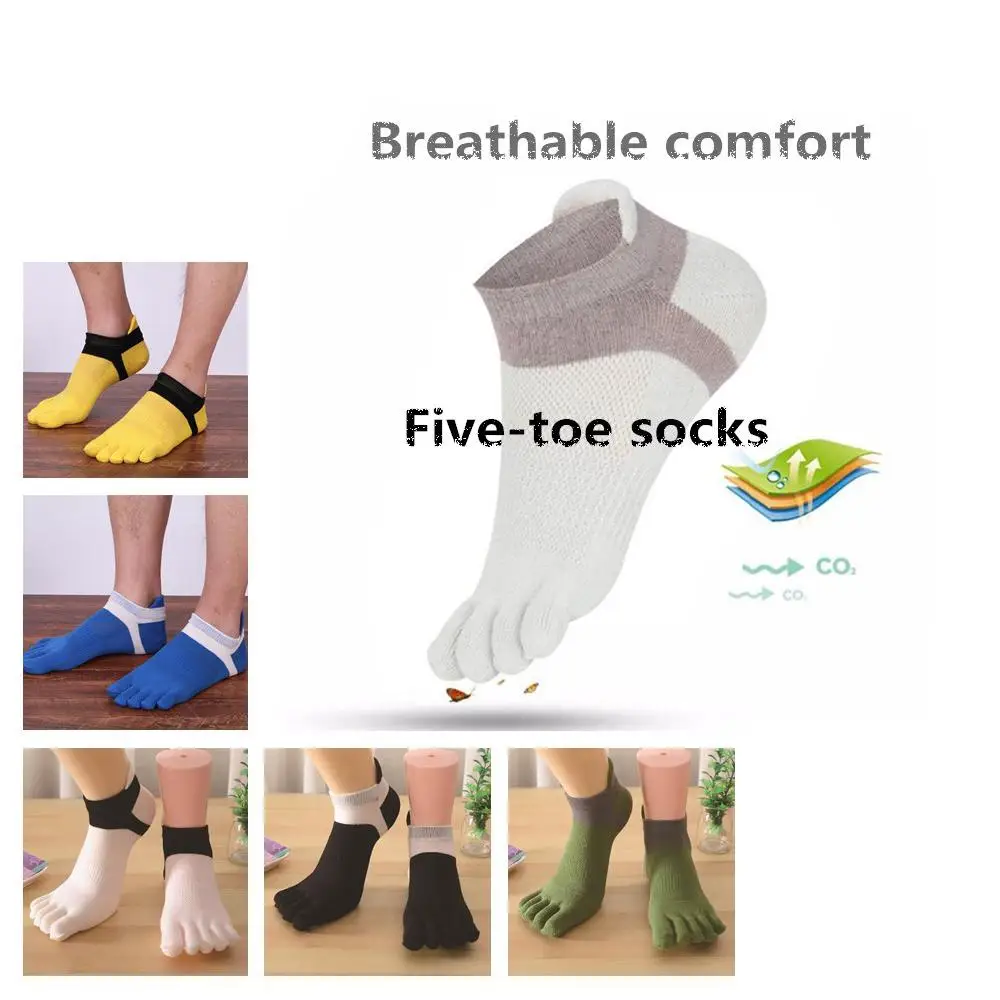HobbyLane 1 Pair Men High Elastic Sports Running Five Finger Toe Socks Casual Cotton Solid Sock Hot Sale Comfortable
HobbyLane 1 Pair Men High Elastic Sports Running Five Finger Toe Socks Casual Cotton Solid Sock Hot Sale Comfortable