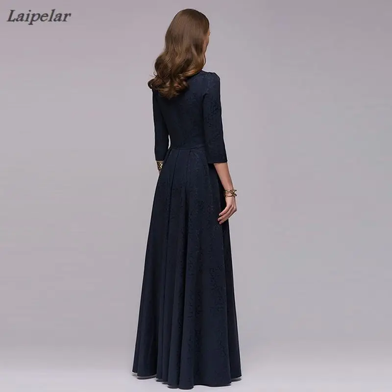 Laipelar Vintage Women's Dress Square Collar Three Quarter Long Dress Elegant Party Dress Spring Winter Fashion New Dresses
Laipelar Vintage Women's Dress Square Collar Three Quarter Long Dress Elegant Party Dress Spring Winter Fashion New Dresses