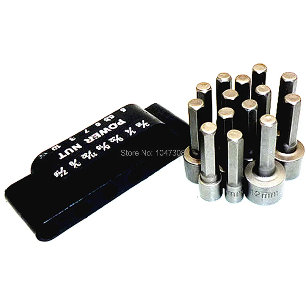 14pcs Power Nut Driver Bit Sae Metric Socket Wrench Power Screwdriver Drill Bit for Power Drills Cordless Drivers Screwdrivers
14pcs Power Nut Driver Bit Sae Metric Socket Wrench Power Screwdriver Drill Bit for Power Drills Cordless Drivers Screwdrivers