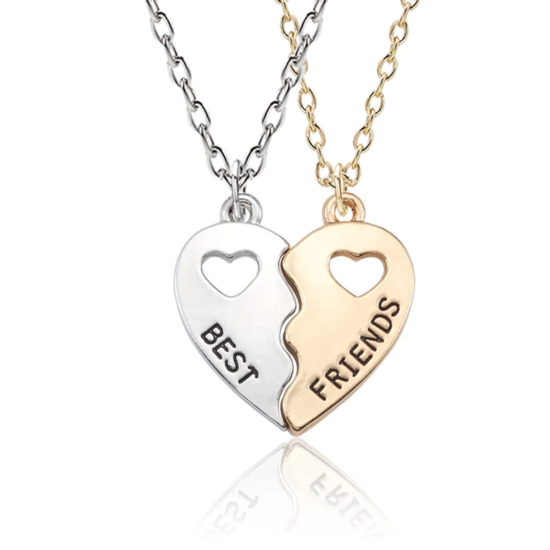Trendy Best Friends Forever Necklace BFF Necklaces For Women Hollow Broken Love Heart Pendant Necklaces&Pendants Party Gift
Trendy Best Friends Forever Necklace BFF Necklaces For Women Hollow Broken Love Heart Pendant Necklaces&Pendants Party Gift