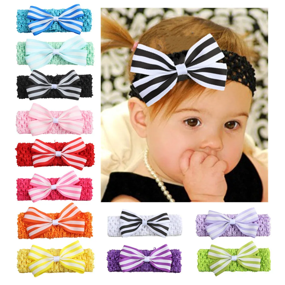 1pc 2019 New Girls Striped Bowknot Headband Elastic Bows Hair Band Newborn Bebe Turban Top Headbands Children Hair Accessories
1pc 2019 New Girls Striped Bowknot Headband Elastic Bows Hair Band Newborn Bebe Turban Top Headbands Children Hair Accessories
