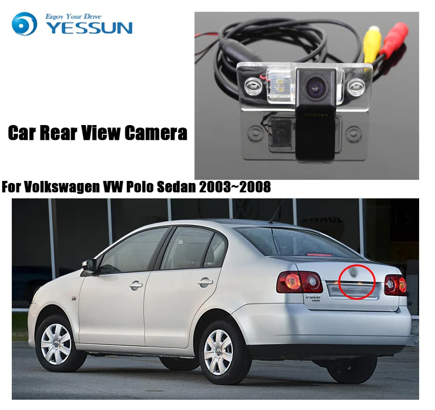 YESSUN Car Parking Camera Rear View Camera For Volkswagen VW Polo Sedan 2003~2008 HD CCD + Backup Reversing Camera
YESSUN Car Parking Camera Rear View Camera For Volkswagen VW Polo Sedan 2003~2008 HD CCD + Backup Reversing Camera
