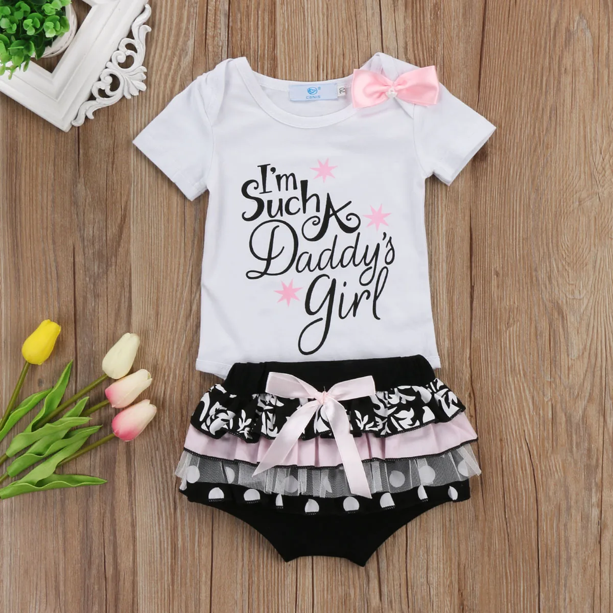2PCS Newborn Infant Baby Girl Cotton Romper Polka Dot Lace Shorts Summer Outfits Fashion Casual Short Sleeve Letter Clothing
2PCS Newborn Infant Baby Girl Cotton Romper Polka Dot Lace Shorts Summer Outfits Fashion Casual Short Sleeve Letter Clothing