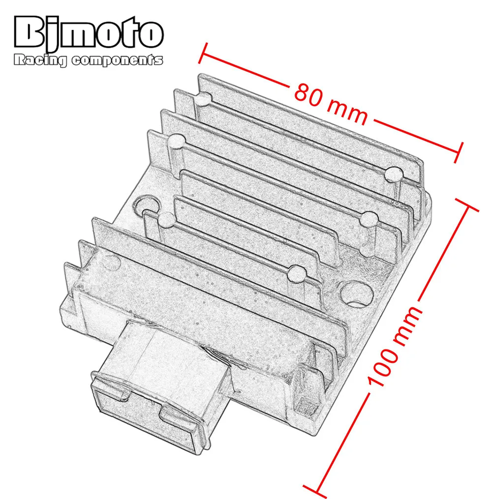 Bjmoto Motorcycle regulator rectifier For Honda CRF250L AC CRF250 2013-2017 CBR300R CBR300 2014-2015 CBR250R CBR250 2011-2015
Bjmoto Motorcycle regulator rectifier For Honda CRF250L AC CRF250 2013-2017 CBR300R CBR300 2014-2015 CBR250R CBR250 2011-2015