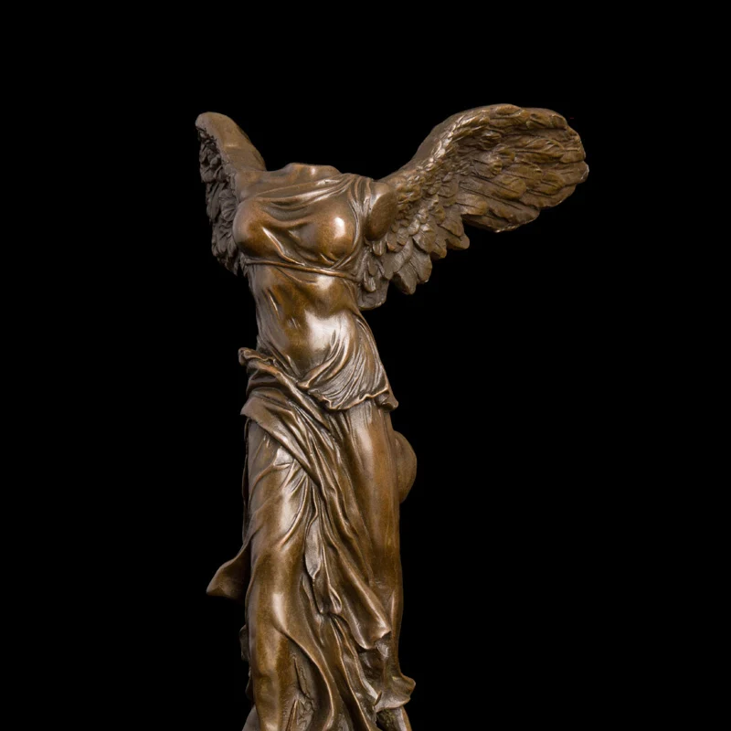 Arts Crafts Copper Bronze Victory Statue Goddess Samothrace Vintage home decor Arts Sculptures angel figurine Christmas Gift Sou
Arts Crafts Copper Bronze Victory Statue Goddess Samothrace Vintage home decor Arts Sculptures angel figurine Christmas Gift Sou