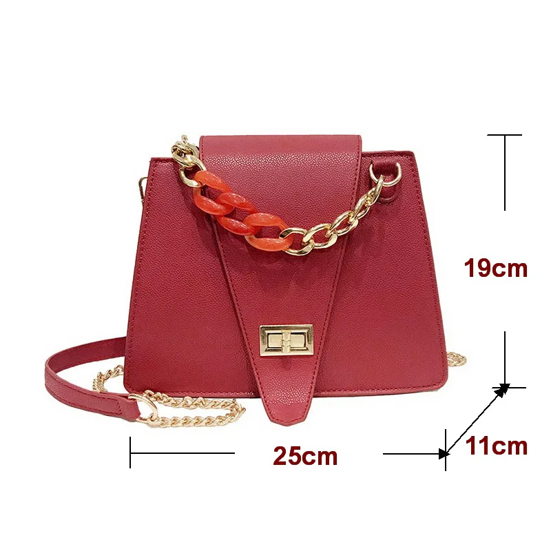 Ansloth 2019 New Fashion Women Bag PU Leather Bag Over The Shoulder Ladies Chain Messenger Bag Female Handbag Portable HPS554
Ansloth 2019 New Fashion Women Bag PU Leather Bag Over The Shoulder Ladies Chain Messenger Bag Female Handbag Portable HPS554