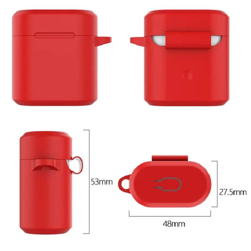 Silicone Earphone Case for HUAWEI Honor FlyPods Charging Box Protected Skin Cover Headset Case Shell with Metal Carabiner Hook
Silicone Earphone Case for HUAWEI Honor FlyPods Charging Box Protected Skin Cover Headset Case Shell with Metal Carabiner Hook