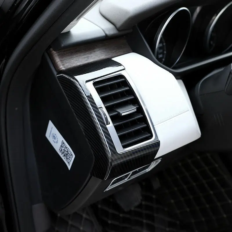 1 Set=2 Pcs Carbon Fiber Style Side Air Vent Frame Cover For Land Rover Discovery 5 2018 Car Accessories
1 Set=2 Pcs Carbon Fiber Style Side Air Vent Frame Cover For Land Rover Discovery 5 2018 Car Accessories