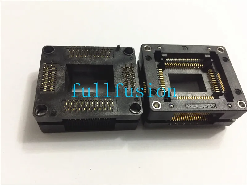 Фонарь QFP64P 1 0 мм шаг Enplas IC тестовая розетка размер корпуса 20x14 сжигание в розетке |