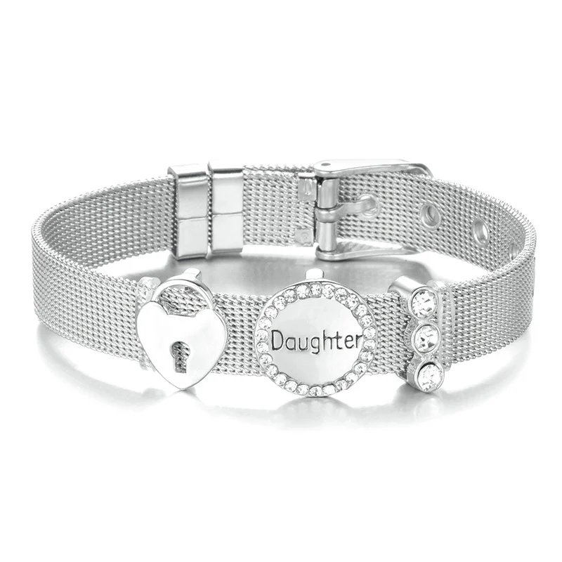 Octbyna Stainless Steel Woman Men Bracelet Mesh Bracelet Set Heart Anchor Charm Brand Bracelet Bangle for Women Jewelry Gift
Octbyna Stainless Steel Woman Men Bracelet Mesh Bracelet Set Heart Anchor Charm Brand Bracelet Bangle for Women Jewelry Gift