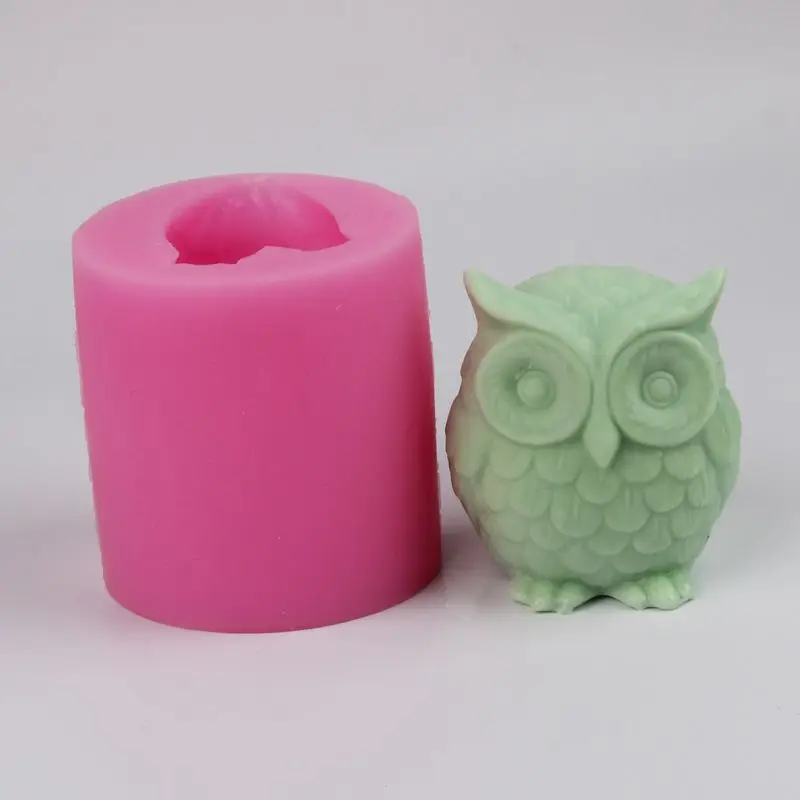 3D Silicone Soap Molds Owl Shaped Handmade Resin Craft Chocolate Candy Mould Cake Baking Tools Sugarcraft Fondant Soap Mold
3D Silicone Soap Molds Owl Shaped Handmade Resin Craft Chocolate Candy Mould Cake Baking Tools Sugarcraft Fondant Soap Mold