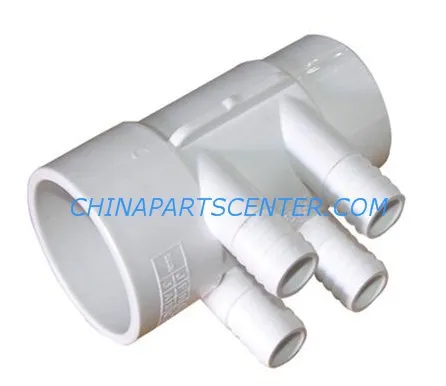 PVC Water plumbing Manifold 2"4 x 3/4" Ports without dead end , 2" PVC Manifold with 4 port for,Spa Hot tub
PVC Water plumbing Manifold 2"4 x 3/4" Ports without dead end , 2" PVC Manifold with 4 port for,Spa Hot tub