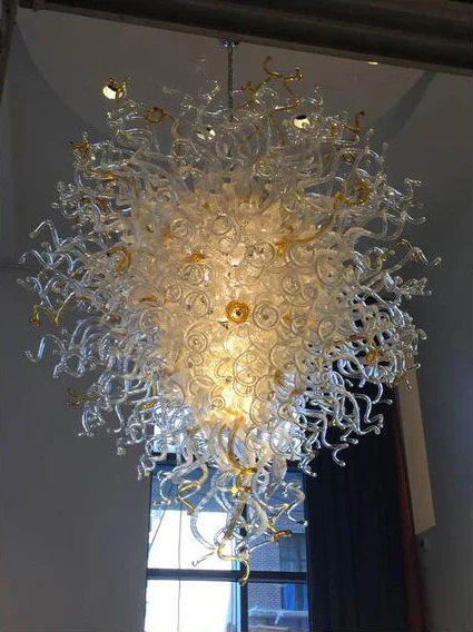 Contemporary Hand Blown Glass Large Chandelier Lighting Hotel Decorative Art Glass Crystal Chandelier
Contemporary Hand Blown Glass Large Chandelier Lighting Hotel Decorative Art Glass Crystal Chandelier