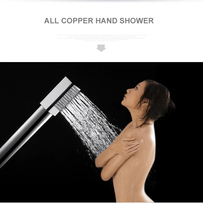 High Quality Cheap Square Brass Water Saving Hand Shower Chrome Finished Shower Head G1/2"
High Quality Cheap Square Brass Water Saving Hand Shower Chrome Finished Shower Head G1/2"