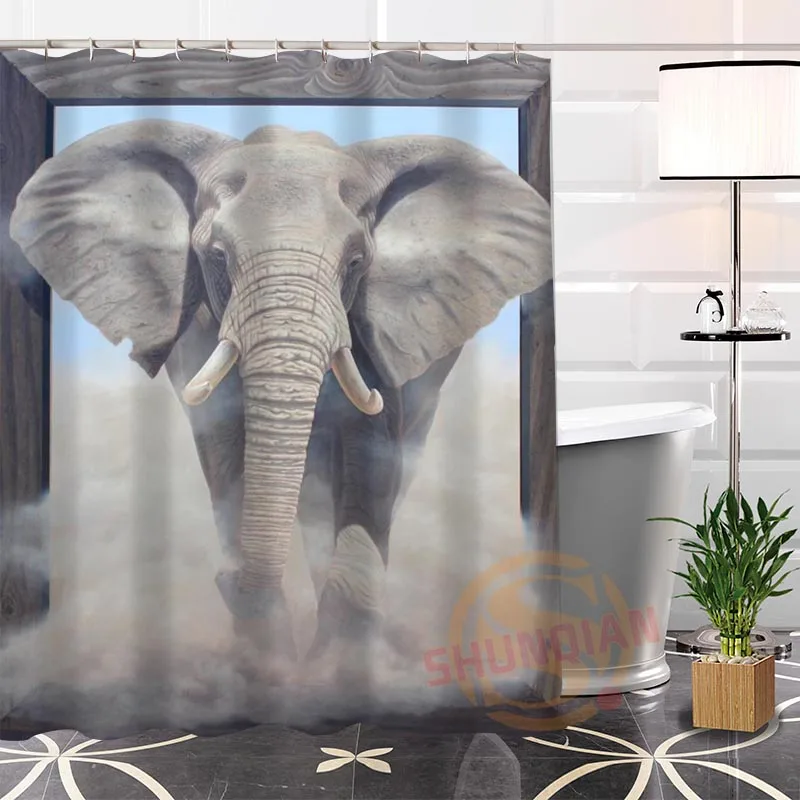 100% Polyester Custom Popular elephant art#2 Fabric Modern Shower Curtain bathroom With Hooks New arrival H0223-9
100% Polyester Custom Popular elephant art#2 Fabric Modern Shower Curtain bathroom With Hooks New arrival H0223-9