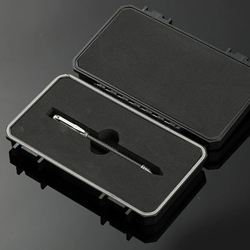 H1086 Outdoor carbon fiber + titanium tactical pen tungsten steel head ceramic ball head self-defense pen broken window pen EDC
H1086 Outdoor carbon fiber + titanium tactical pen tungsten steel head ceramic ball head self-defense pen broken window pen EDC