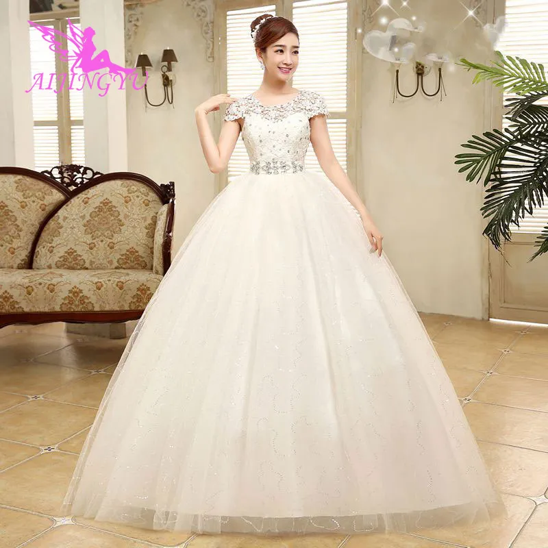 AIJINGYU 2021 white Customized new hot selling cheap ball gown lace up back formal bride dresses wedding dress WK619
AIJINGYU 2021 white Customized new hot selling cheap ball gown lace up back formal bride dresses wedding dress WK619