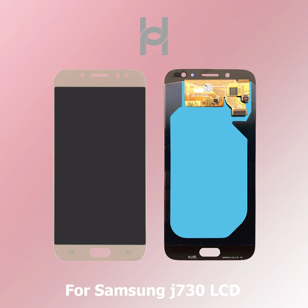 AAA оригинальный AMOLED для samsung Galaxy J7 Pro J730 J730F 2017 полный дисплей ЖК-экран сенсорный