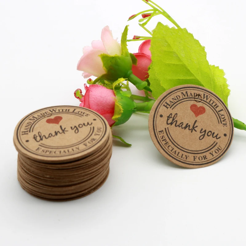 100pcs/lot Kraft DIY scallop Labels 3.5cm Round Shape Print red Heart and thank you for Clothes Cake Party Gifts Packaging Tags
100pcs/lot Kraft DIY scallop Labels 3.5cm Round Shape Print red Heart and thank you for Clothes Cake Party Gifts Packaging Tags